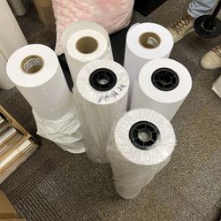 24” X 300’ Printer Paper rolls (6 total)