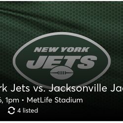 JETS vs Jaguars Tickets For Cheap