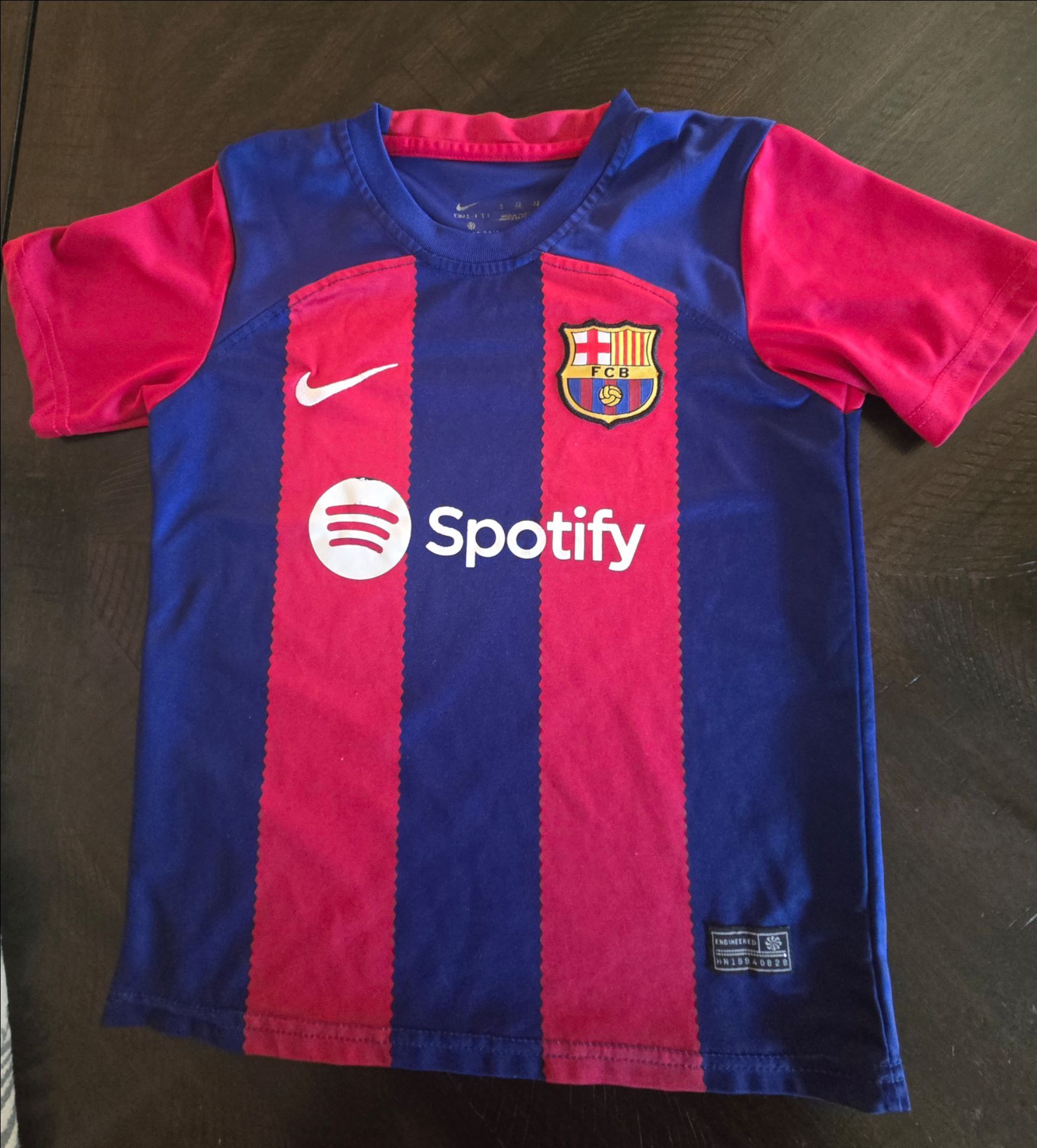 Kids Barcelona Jesey size Small
