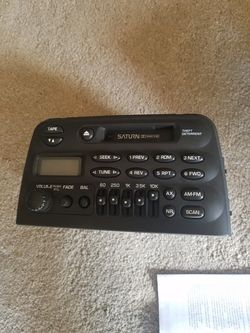 1998 saturn OEM car radio