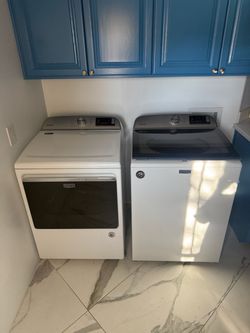 Maytag Washer & Electric Dryer Set – MVW6230HW / MED6230HW