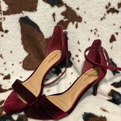Red Velvet Heels 