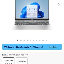 15.6 inch FHD Windows 11 Pro Laptop AMD Ryzen 7 7730U 16GB RAM 512GB SSD Natural Silver