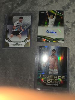 Tennis Legends !!! Trading Cards