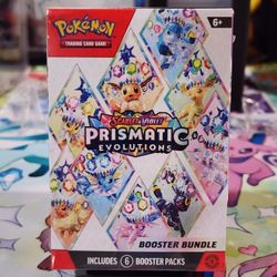 Pokemon Prismatic Evolutions Booster Bundle