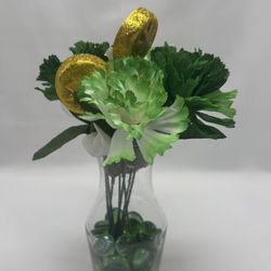 St. Patrick’s Day flower arrangement