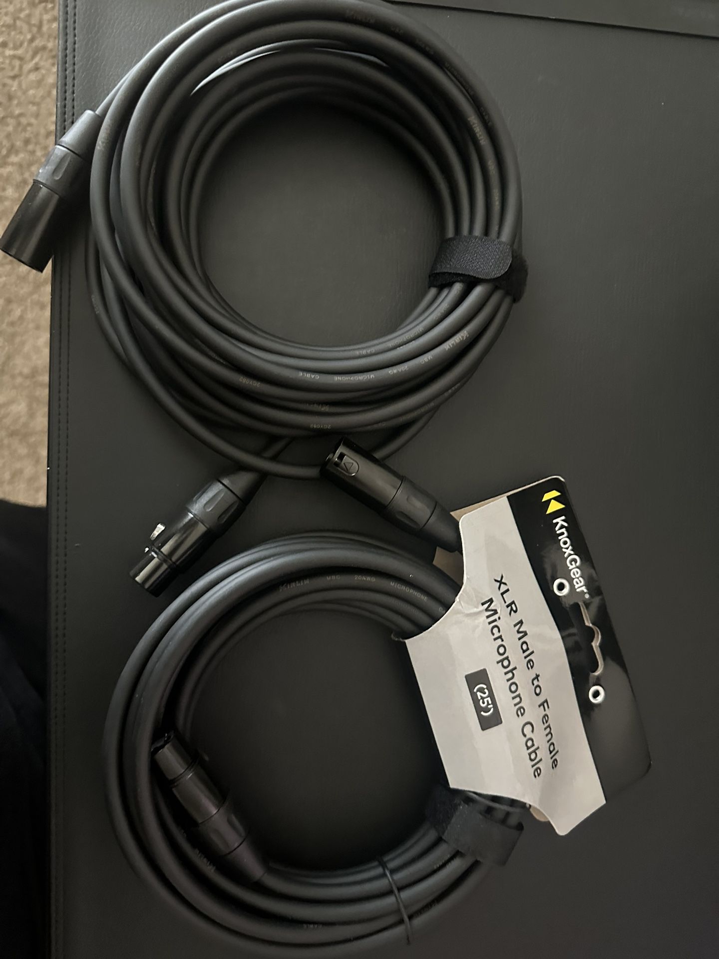 Microphone cables