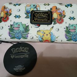 Brand New Pokémon Loungefly Wallet 