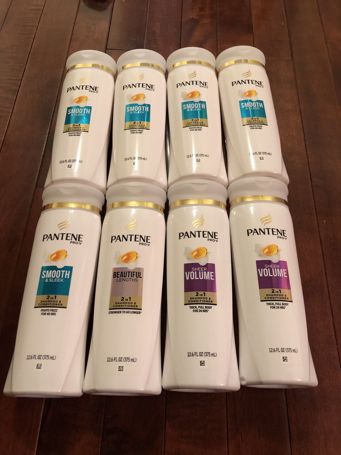 8 Pantene 2in1 shampoo & conditioner