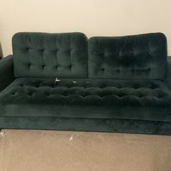 Free Emerald Green Sofa