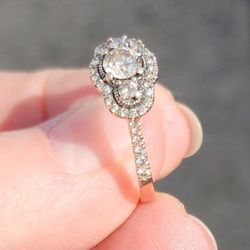 Mochaccino Diamonds 1 CTW Rose Gold Engagement Ring