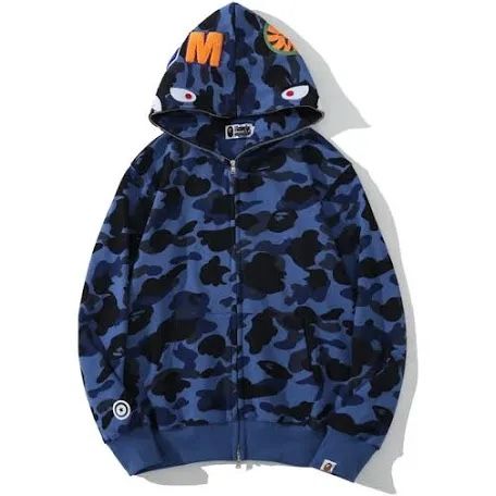 Blue Bape Jacket