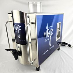 Rare MILAGRO Tequila Chiller Refrigerated Beverage Dispenser *READ* 