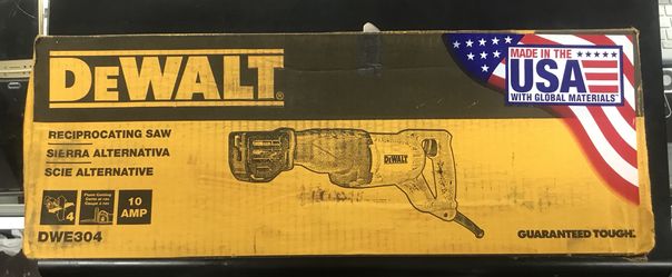DEWALT DWE304 10-Amp Reciprocating Saw