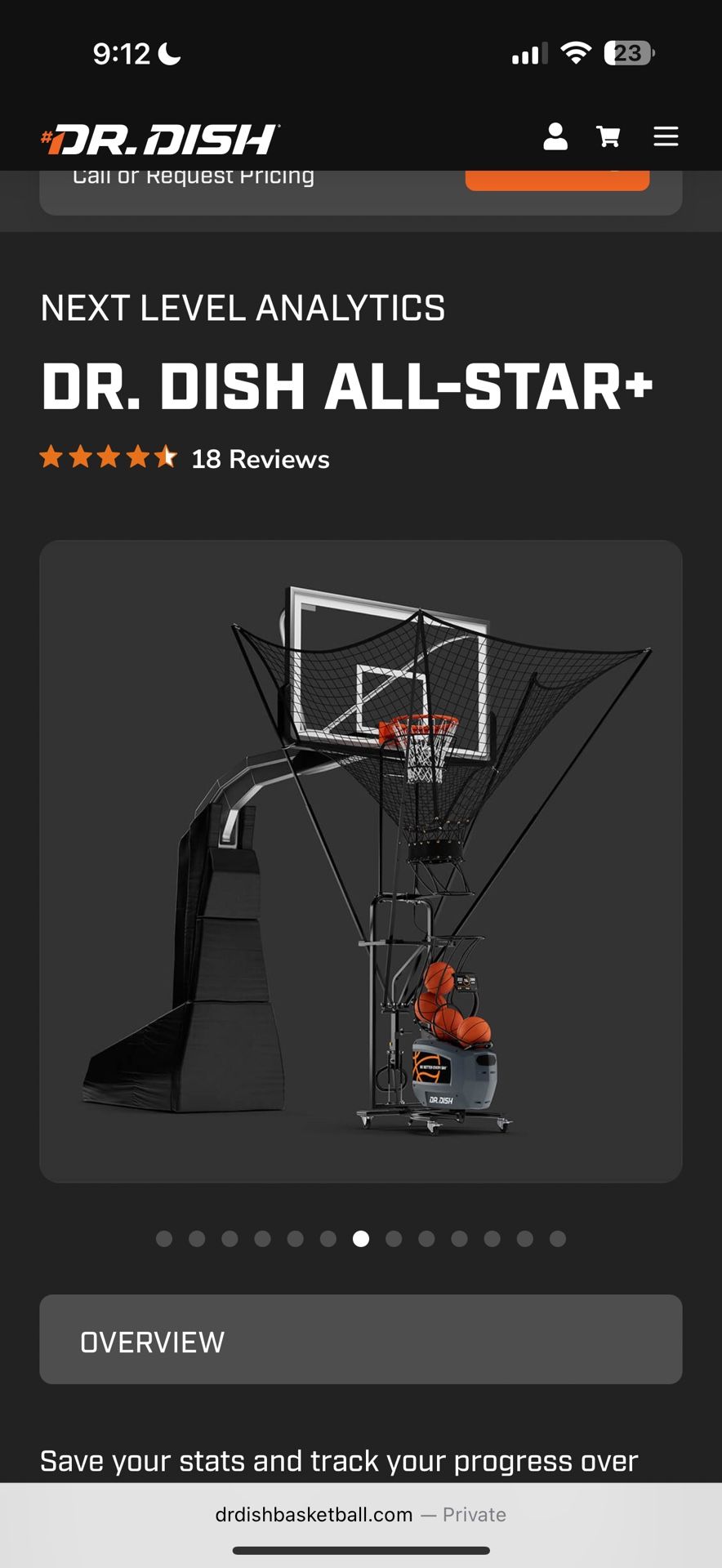 Dr Dish Shooting Machine