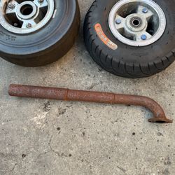Mini bike pipe