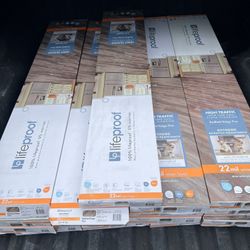 Lifeproof Sheffield Oak Waterproof Vinyl Tile Flooring