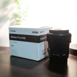 Sigma 35mm F1.4 Art DG HSM Lens for Canon EF