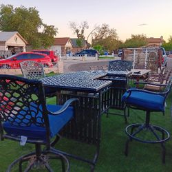 High Patio Bar No Include Cushions 