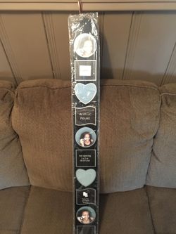 Picture Frame. Holds 10 pictures approximately 3x3