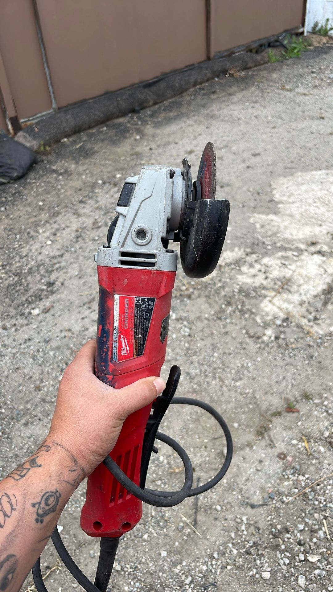 Milwaukee Grinder