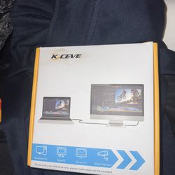 K-Ceve DisplayPort KVM 2 Port Switch 