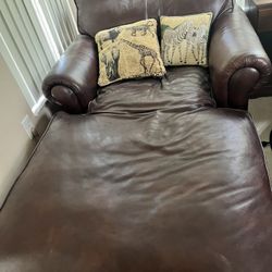 Burgundy Lounge Chair