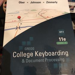 College Keyboarding And document processing