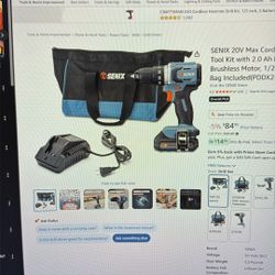 Senix Drill Combo Set