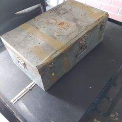 Metal Storage Box Or Chest