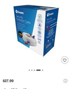Security extension cable