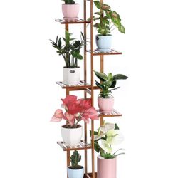 Tiered Bamboo Indoor/outdoor Plant Stand