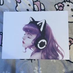 Changing Light Bluetooth Gaming Cat Headphones