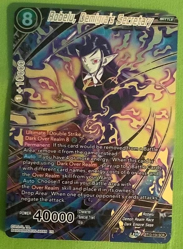 Robelu, Demigra's Secretary Supreme Rivalry (DBS B13)
