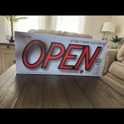 ultra bright led signs open