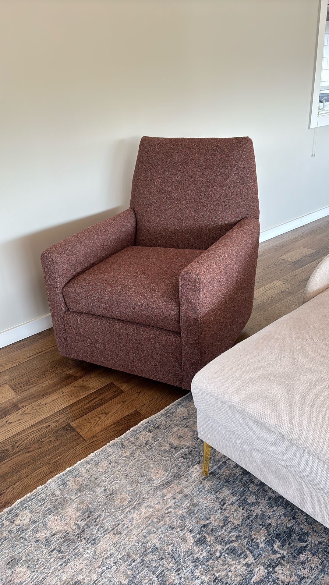 Accent Chair Glider Rocker - Like New