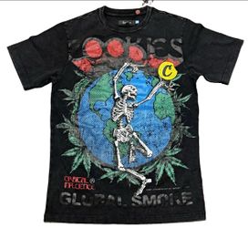 Cookies Global Smoke Graphic T-Shirt Sz M