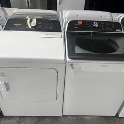 Whirlpool Washer And Dryer Big Capacity 