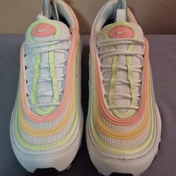 Nike Air Max 97 Essential "White  Melon Mint Volt" - Wm(Sz 8)
