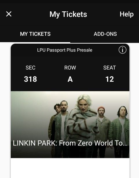 Linkin Park Tickets