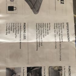 SUV Air Mattress