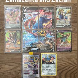 Pokémon Trading Cards Bundle: Zamazenta and Zacian