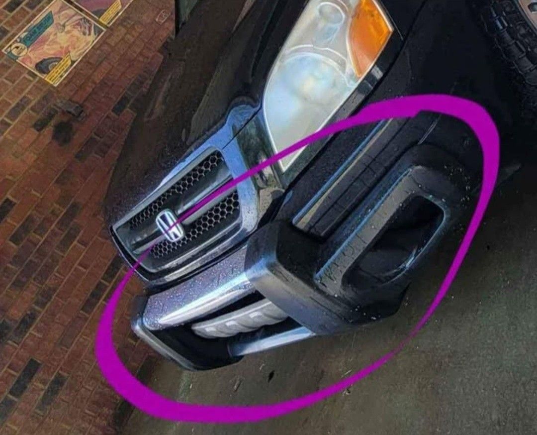 OEM Honda Pilot Brush Guard