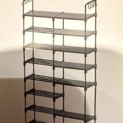 NEW 9 Tier Shoe Rack Organizer (Unopened)