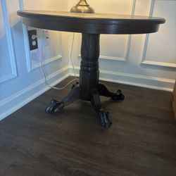 Dark Wood Table 