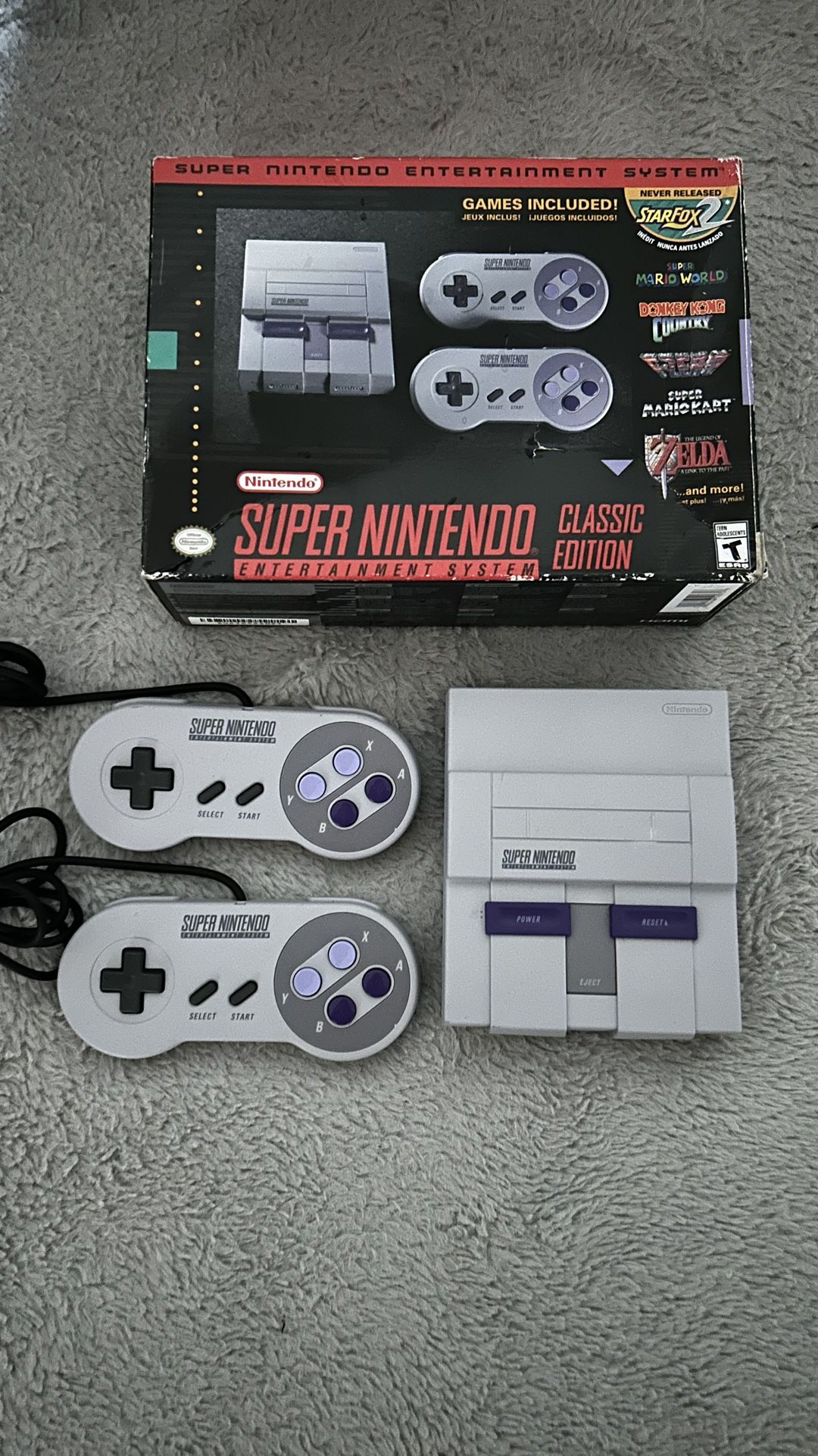 Super Nintendo Mini Classic Edition 