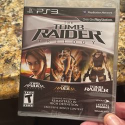 Tomb Raider Trilogy PS3 (Brand New Factory Sealed US Version) Playstation 3 New
