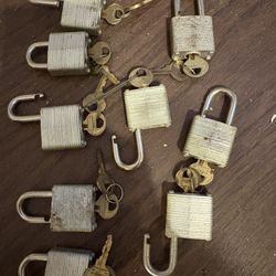Locker Locks 9 Total 