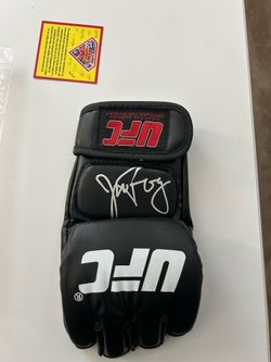 Joe Rogan Signed UFC Glove