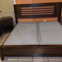 King Size Bedroom Set With Box Springs 